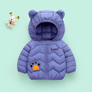 Otoño <span class=keywords><strong>Invierno</strong></span> lindo bebé con capucha abrigo <span class=keywords><strong>de</strong></span> algodón niños <span class=keywords><strong>niñas</strong></span> prendas <span class=keywords><strong>de</strong></span> vestir exteriores diseño <span class=keywords><strong>de</strong></span> dibujos animados cierre <span class=keywords><strong>de</strong></span> cremallera cálido Casual niños <span class=keywords><strong>chaquetas</strong></span> nuevo - Product Image 6