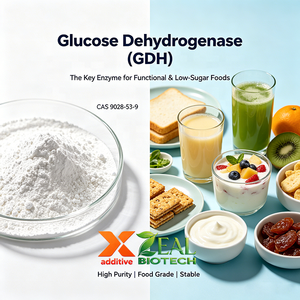 Glucose déhydrogénase GDH, préparations enzymatiques de type FAD/NAD/PQQ, CAS 9028-53-9, biosensor de <span class=keywords><strong>glycémie</strong></span>, marque ZEAL, alimentation animale, pharmaceutique - Product Image 2