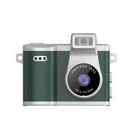 2026 Retro Mini Sleutelhanger Camera Compacte Zakcamera Digitale Camera 1080P CCD Flits Magnetische Bevestiging voor Kinderen Reis Cadeau
