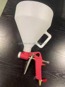 Pistola de Aire para Pintar Paneles de Yeso TOLHIT de 5L, Alta Presión, <span class=keywords><strong>3</strong></span> Boquillas de 6mm, 8mm y 4mm, Alimentación por Gravedad, Aluminio, OEM - Product Image 2