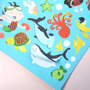 Venta al por mayor de 201 pegatinas de colores para colorear, libro de pegatinas de piratas del mar para niños, set de pegatinas para colorear, premios para el <span class=keywords><strong>aula</strong></span>, suministros de arte. - Product Image 6