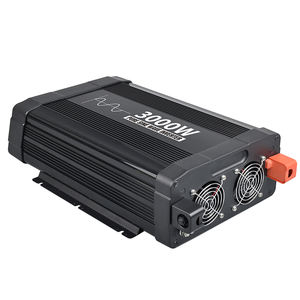 Heavy Duty 3000W <strong>DC</strong> <strong>to</strong> AC Power Inverter 12V/24V 120V Pure <strong>Sine</strong> <strong>Wave</strong> for Automotive Boat Camping Industrial Use - Product Image 5