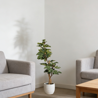 Troncs d'arbres réels, figuier artificiel, plastique hautement résistant à l'eau, pour la décoration de la maison, mariage, Noël, Halloween, arbre artificiel fait à la main