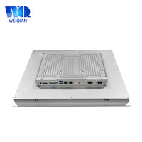 Nuevo Modelo 17 pulgadas i5 CPU pantalla táctil capacitiva soporte WIFI Red industrial Tablet PC todo en una computadora