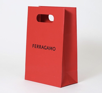 Bolsa de Compras de Papel de Arte de 250g al por Mayor con Asa Personalizada, Laminado Mate y Acabado UV Localizado