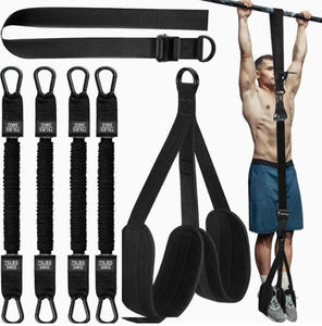 Fitness-Widerstandsbänder-Set für Herren – Verstellbarer Brustexpander & Klimmzug-Assistenzgurte für das Heimtraining - Product Image 1