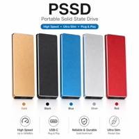 Hard Disk Eksternal Kapasitas Tinggi 1TB SATA 3.0 USB 3.0 Portabel untuk Bisnis & Penggunaan Desktop Logo OEM Pesanan Grosir Diterima