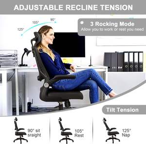 <span class=keywords><strong>Chaise</strong></span> de bureau de direction la plus abordable, moderne, pivotante, avec <span class=keywords><strong>massage</strong></span>, noire, ergonomique, dossier en maille, accoudoirs, <span class=keywords><strong>meilleur</strong></span> fauteuil de bureau - Product Image 3