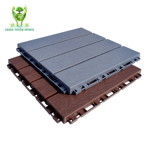 Ngoài trời hiện đại vườn ban công Patio trang trí sàn lồng vào nhau lát đá decking gạch sàn gỗ nhựa gạch - Product Image 2