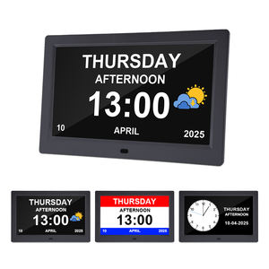 Цифровая фоторамка 7 и 10,1 дюйма с видео, музыкой, фото, автоматическим поворотом, календарем, часами и цифровым будильником - Product Image 1