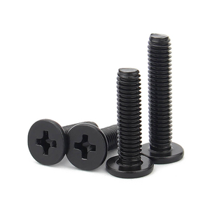 Mini Nhỏ Micro Thép Đen Chữ Thập Phillips Đầu Phẳng Vít <span class=keywords><strong>Bolt</strong></span> <span class=keywords><strong>SUS304</strong></span> 316 Chìm Thêm Vít Dài - Product Image 4