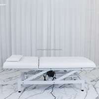 Table de Soin Esthétique Électrique Moderne avec Moteur, Couleur Personnalisable, Hauteur et Dossier Réglables, pour Usage Commercial