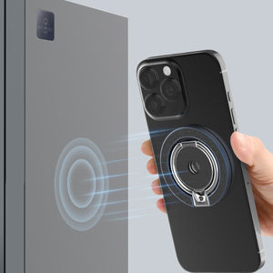 Nouveau support de téléphone réglable en métal à 360 ° Flexible poignée de cellule de doigt rotative à 360 ° avec support pour une utilisation au bureau - Product Image 4