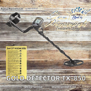 Melhor Professional DD Waterproof <span class=keywords><strong>Search</strong></span> Coil Gold Metal Detector para Gold TX-850 Melhor Professional Gold Metal Detector - Product Image 2