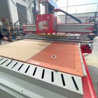 Router CNC Syntec para carpintería ATC 1325 con mesa de vacío, motor único, para fabricación de gabinetes, corte de MDF, nesting y línea de producción de muebles