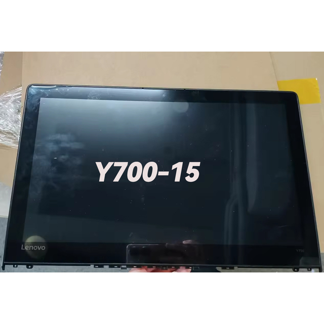 New Laptop IPS LCD Assembly Non Touch Upper Part for IdeaPad Y700 Isk15 Screen Replacement Without A-Cover