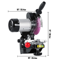 Affûteur de chaîne de tronçonneuse à cordon, type disque multi-angle, outils de tronçonneuse, type disque multi-angle, kit d'affûtage de tronçonneuse électrique