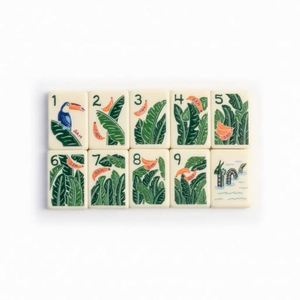 American <b>Mahjong</b> Tile <b>Set</b> Only 166 Replacement Tiles 8 Joker Standard High-Quality Acrylic to Play Family Party Game - Product Image 5