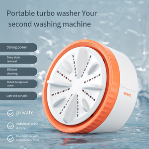 Mini-<span class=keywords><strong>lave</strong></span>-<span class=keywords><strong>linge</strong></span> portable à ultrasons avec alimentation USB pour voiture, maison et usage commercial - Modes de lavage multifonctionnels - Product Image 2