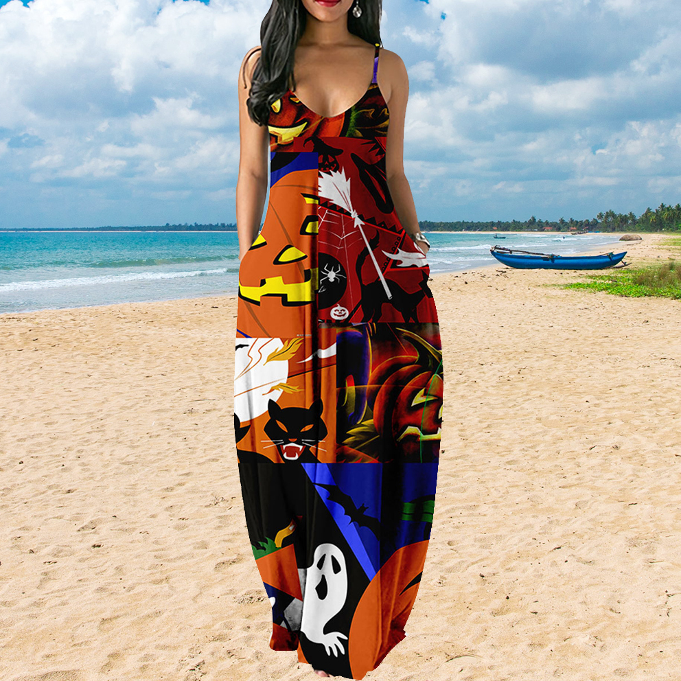 loose floaty dresses Bluetime Women's Summer Maxi Dress
