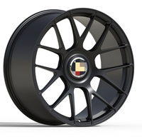 Nuevas Ruedas Forjadas de Alta Presión de Aleación de Aluminio 6061-T6 de 15-26 Pulgadas, 20mm/30mm ET, PCD 112mm, Alto Rendimiento, Acabado Negro de Lujo
