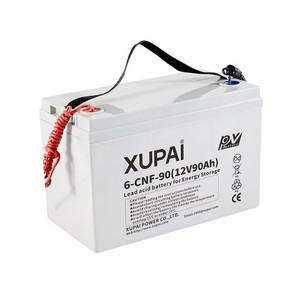 โรงงาน XUPAI รับผลิตแบตเตอรี่ OEM 12V <span class=keywords><strong>90Ah</strong></span> <span class=keywords><strong>AGM</strong></span>/GEL แบตเตอรี่เจลสำหรับเก็บพลังงานแสงอาทิตย์ 120ah 100AH 80AH 70AH - Product Image 5