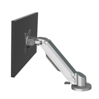 Support de tablette PC Meisonic T8-GA02-Z, support d'écran d'ordinateur, bras de moniteur en aluminium à ressort à gaz, ergonomique, 32 pouces
