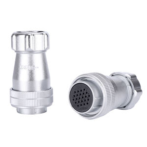 निर्माता WS28KTP महिला 2 3 4 <span class=keywords><strong>5</strong></span> 7 8 9 10 12 16 17 20 24 26 कोर एविएशन प्लग कनेक्टर सॉकेट से सीधी आपूर्ति - Product Image 2