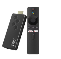2025 Allwinner H313S Chip portátil 4K/HDR ATV Dongle con 2,4/5G Wifi Android 10,0 Android TV Stick
