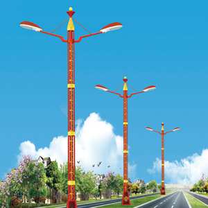 Lampadaire LED en alliage d'aluminium, étanche IP65, lumière du jour 5000K, AC 220V, Type III, éclairage routier extérieur, détecteur de mouvement - Product Image 5