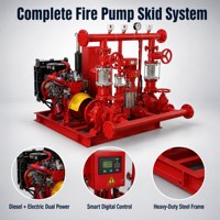 Équipement industriel à commande intégrée haute pression, ensemble de pompes incendie diesel et électriques, système de lutte contre l'incendie