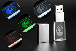 Custom Logo 1GB/2GB/16GB/32GB Rose Gold Glass USB Flash Drive 2.0 8GB Silver USB <strong>Memory</strong> <strong>Stick</strong> High Quality <strong>Crystal</strong> Pen USB 3.0 - Product Image 4