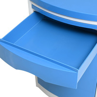 Meubles d'hôpital en Chine côté lit hôpital Ftorage armoire Tables de chevet pas cher ABS lit armoire prix