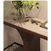Table d'entrée de maison en bois de style rétro Table console moderne pour le salon