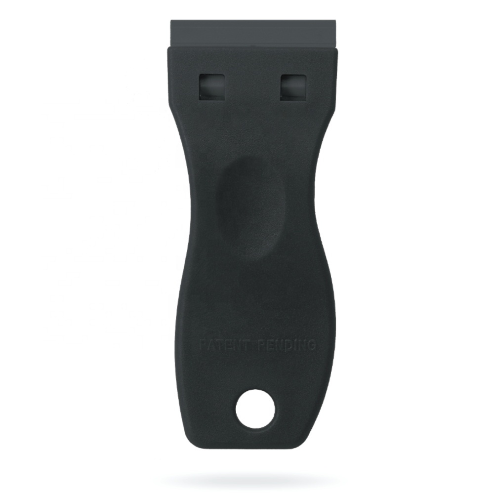 Пластиковый скребок для лезвий бритвы ARLANY с пользовательским логотипом, инструмент для очистки окон, клейкий клей, наклейка, лента для удаления, пластиковый скребок для бритвы