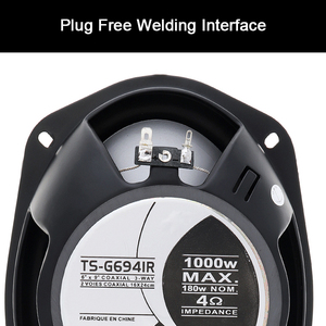 Yiyelang marque 12v 6X9 <span class=keywords><strong>voiture</strong></span> <span class=keywords><strong>haut</strong></span>-<span class=keywords><strong>parleur</strong></span> audio de <span class=keywords><strong>voiture</strong></span> coaxial 2 voies - Product Image 6