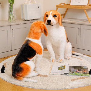 Dễ thương Beagle sang trọng con chó con búp bê sang trọng Đồ chơi đồng hành sang trọng Đồ chơi trẻ em 'món quà trang trí nhà - Product Image 5