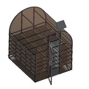 Déshydrateur <span class=keywords><strong>solaire</strong></span> ACME AMS-3.6G 200-300 kg pour fruits et légumes, serre tunnel <span class=keywords><strong>solaire</strong></span> - Product Image 3