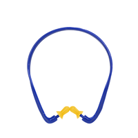 Bouchons d'oreilles en silicone souple pour réduction du bruit, EN352-2 SNR 30 dB, annulation du bruit par bandeau, réutilisables, sécurité