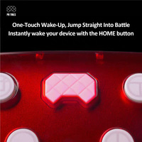 Nouvelle manette sans fil transparente 2,4 GHz pour Pro avec boutons programmables Turbo compatible iOS/Android