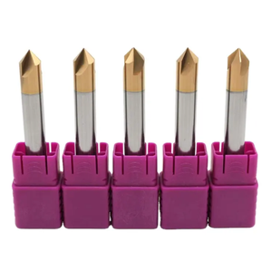 ดอกกัด <span class=keywords><strong>CNC</strong></span> แบบปลายด้านเดียวสำหรับงานกัดคาร์ไบด์2/3/3.175/<span class=keywords><strong>4</strong></span>/5/6/8/10มม. - Product Image 1