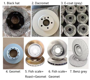 Sistemas de frenos automáticos Repuestos Pastillas de freno Eje trasero Rotor de disco de freno sólido 2474230312 92324303 para <span class=keywords><strong>MERCEDES</strong></span> BENZ - Product Image 6
