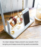 Support pour accessoires de maison, porte-bijoux et organisateur de rangement
