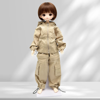 Vêtements en peluche personnalisés OEM, chemises, pantalons, vêtements de poupée personnalisés pour accessoires de tenue de poupée en peluche