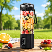 Nieuwe Draagbare Blender 360W Fles Fruitpers 700mL Capaciteit Oplaadbaar 6000mAh Batterij USB Type-C IPX7 Buiten Auto Camper
