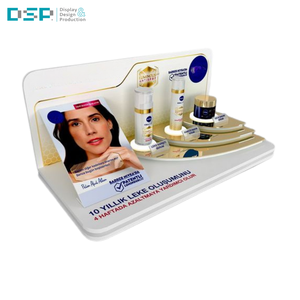 DSP usine vietnamienne Design luxueux produit de soin de la peau de beauté de haute qualité comptoir présentoir acrylique - Product Image 1