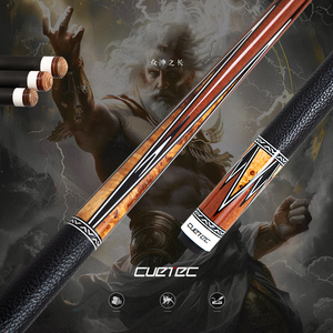 CUETEC Zeus Carbon Fiber Pool Cue Stick 12.5mm Low Deflection Billiard Cue Stick Case Set Adjustable Weight - Product Image 3