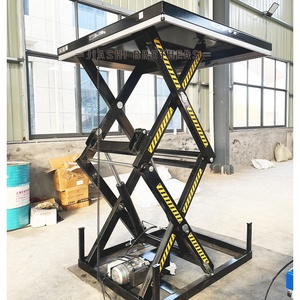 Kleiner Tischplattform-Aufzug Fester Hydraulischer Scherenlift Elektrischer Lastenaufzug Be- und Entladeplattform - Product Image 3