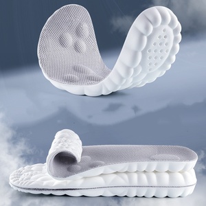 Latex Orthotic Insoles – High Elasticity Arch Support, Breathable, Deodorant, Shock-Absorbing – Cushion Shoe <b>Pads</b> for Sports, Wo - Product Image 5
