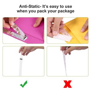 Sobres acolchados de polietileno Biodegradable, bolsas con pelar y sellar para CD, embalaje y envío, mantener la seguridad garantizada - Product Image 4